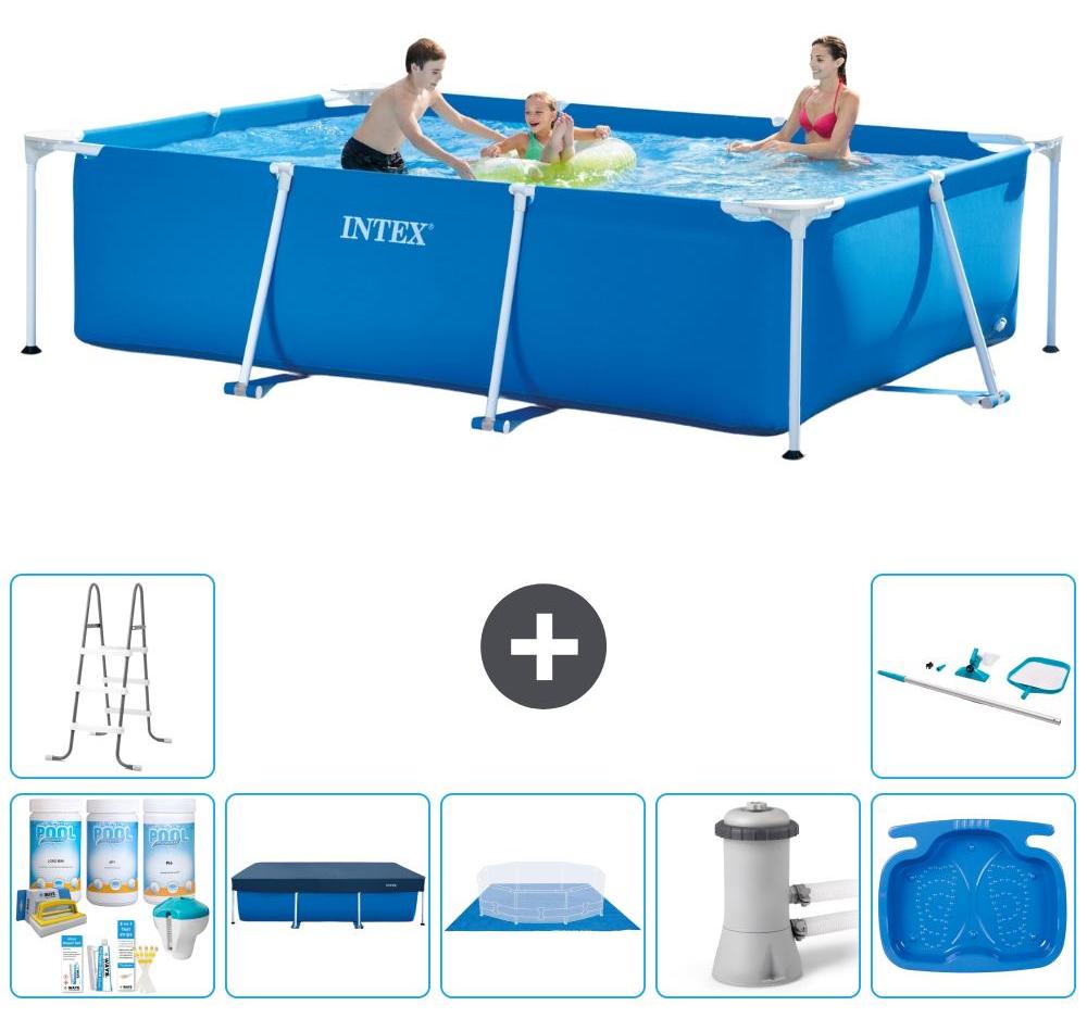Rechteckiger Frame Pool - 300x200x75 cm - 8-teilig S21127