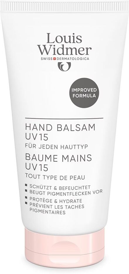 Louis Widmer Widmer Hand Balsam UV 15 leicht parfümiert 75ml