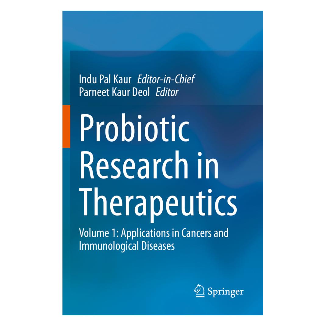 Springer Probiotic Research in Therapeutics (Englisch, Softcover, Indu Pal Kaur, Parneet Kaur Deol) (56219082)