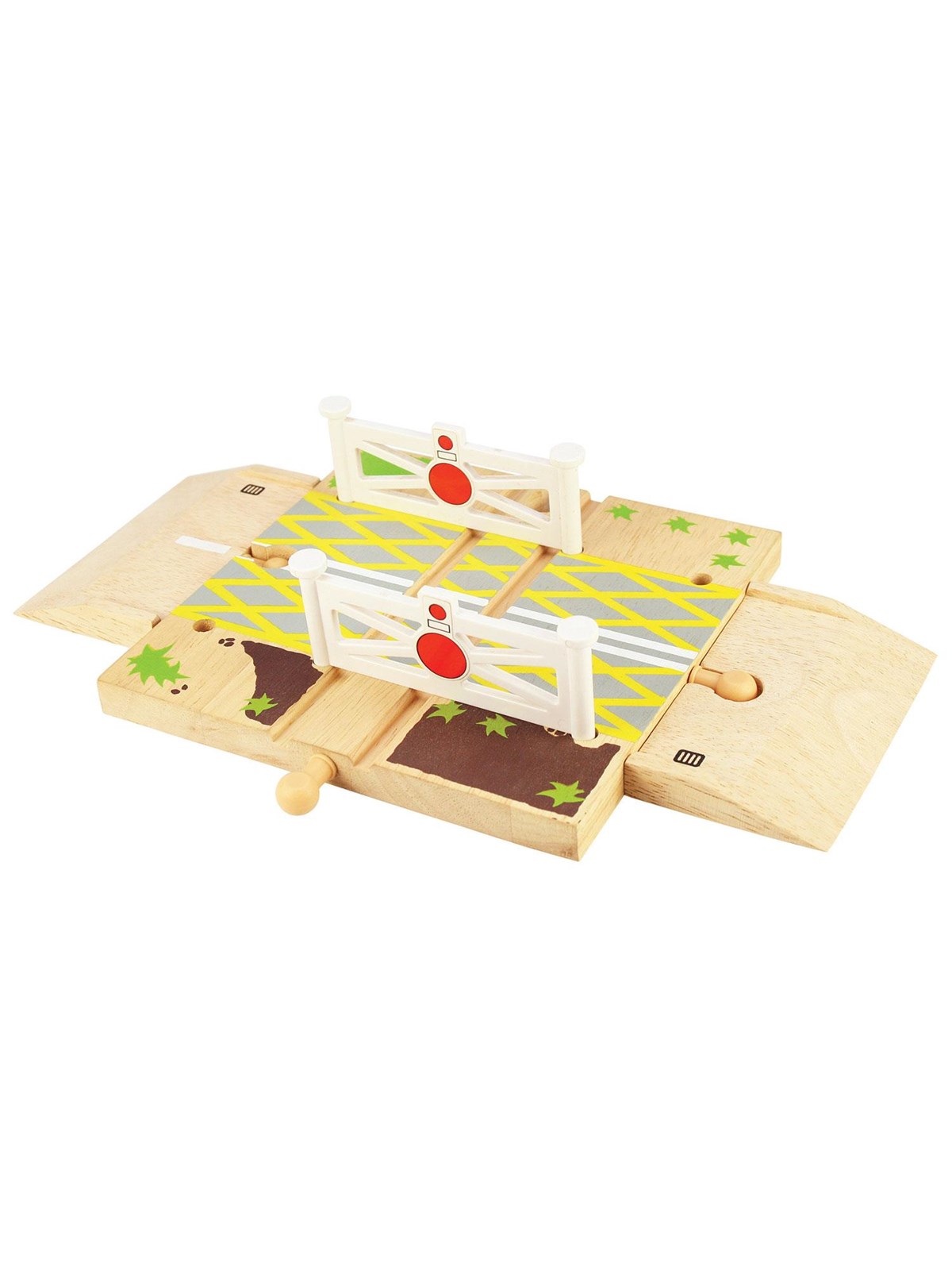 Bigjigs Wooden Rails - Railway Crossing