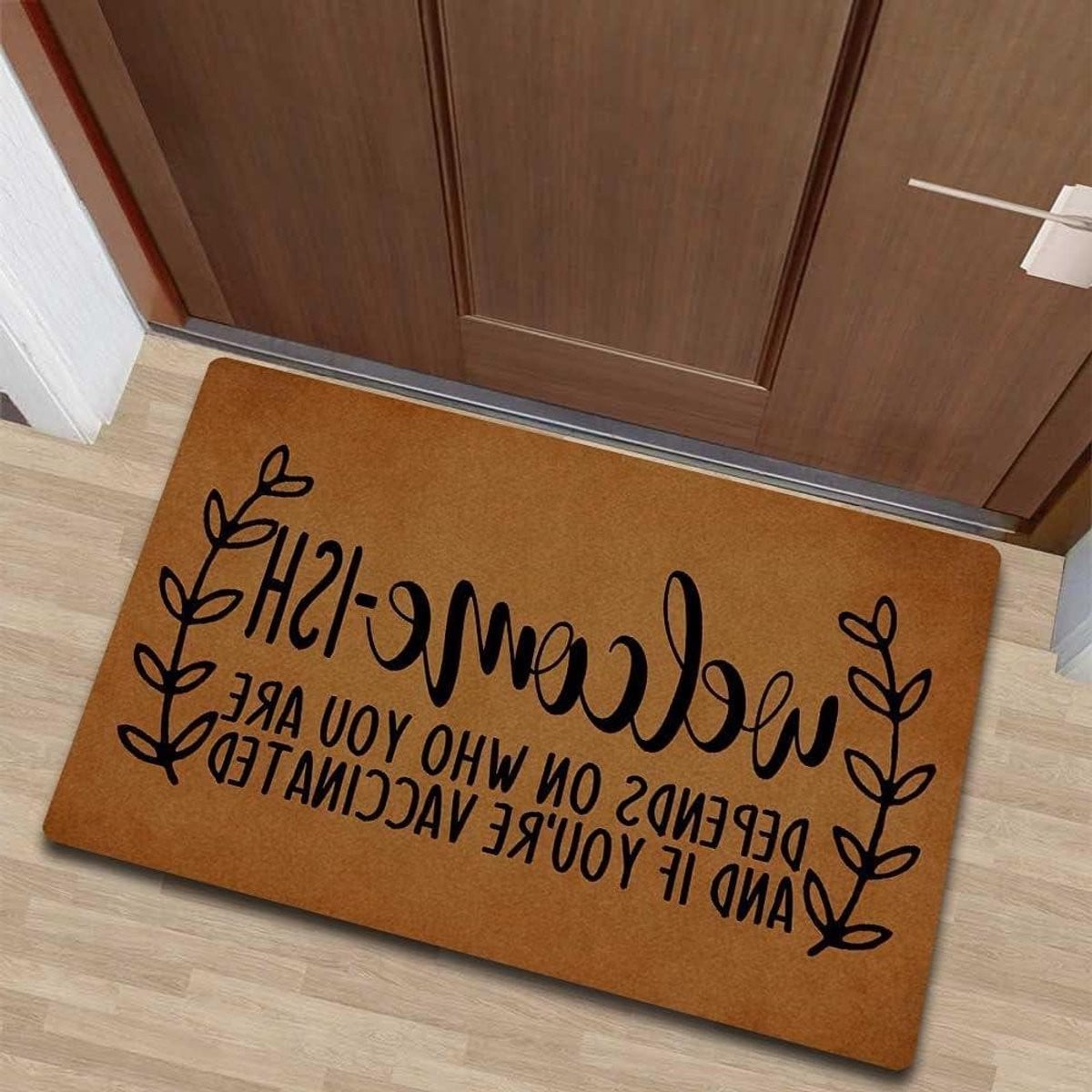 Antislip Buiten Deurmat met Welkom tekst - 60 x 40 cm
