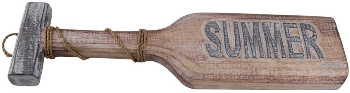 Peddel Kari Summer kussen natural/grijs 10x40 cm