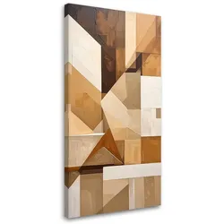 LEINWANDBILD 3D und geometrisch 40x80cm