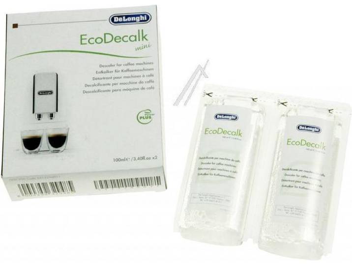 Delonghi EcoDecalk Ontkalker (2x 100ml) DLSC200