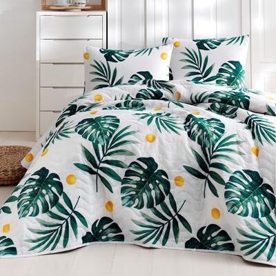 Sussexhome Full/Queen Size Bedspread/Coverlet Set - 3 Piece Quilt Set with Pillowcases
