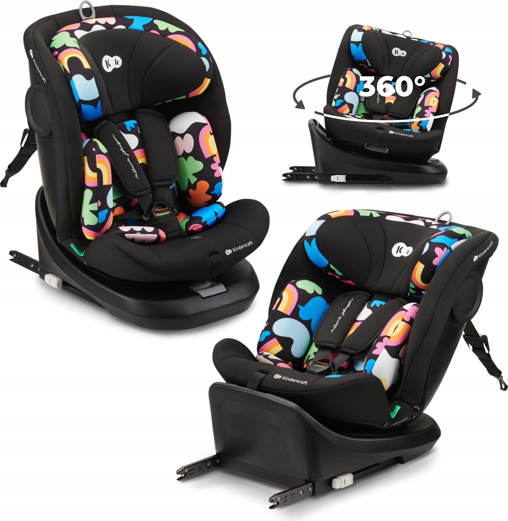 Kinderkraft I-Grow Autositz 40-150 cm RWF 0-36 kg Easy Spin 360° KCIGRO00HAP0000