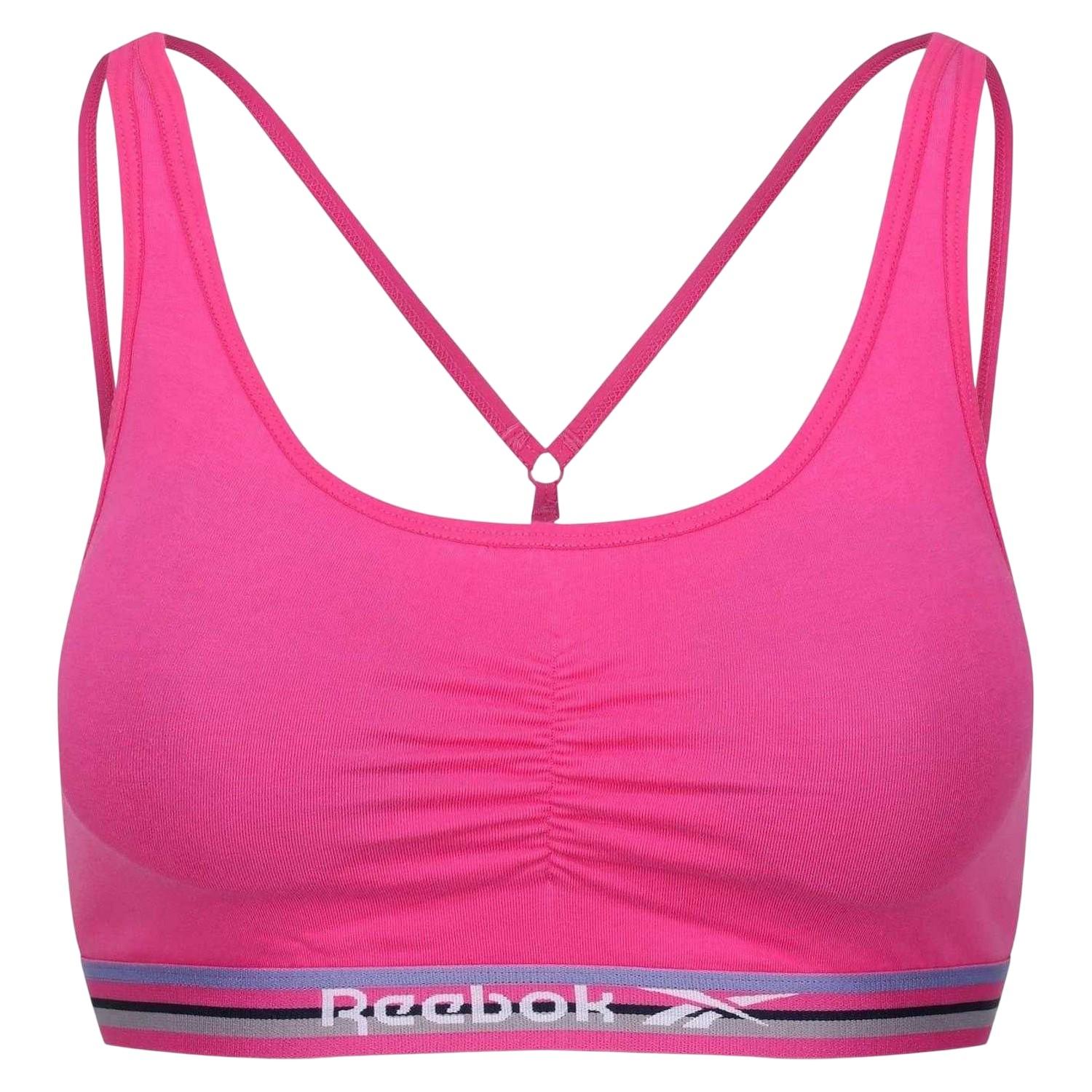 Reebok Jackie-sportbeha voor dames (Roze)