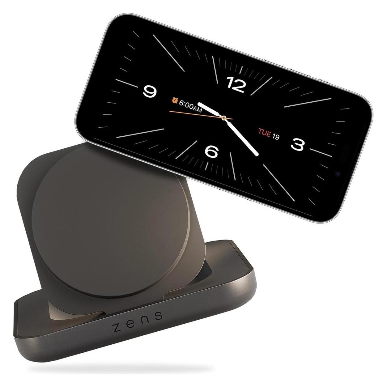 Zens Magnetic Nightstand Charger (15 W) (ZESC20B/00)