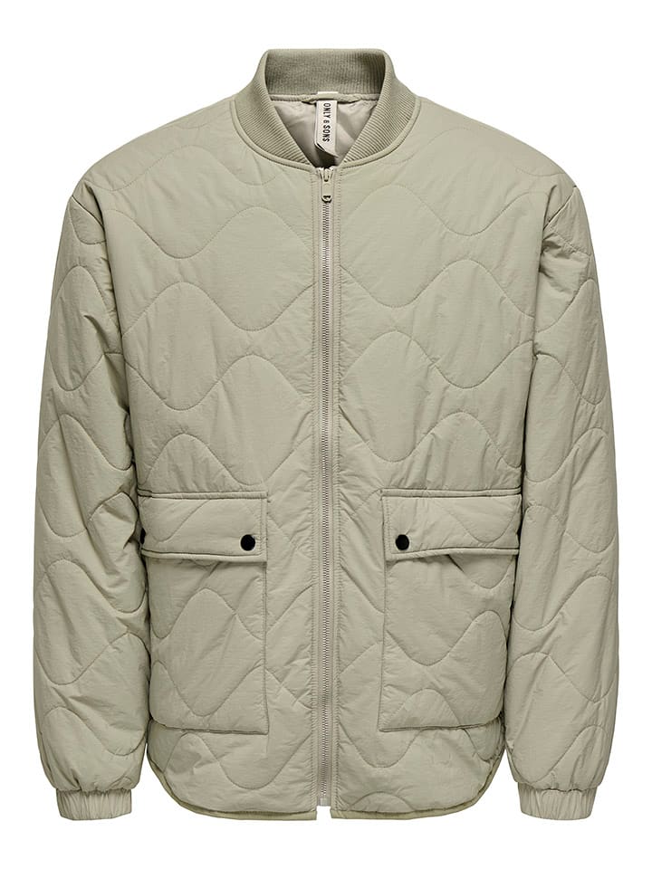 ONLY & SONS Steppjacke "Wren" in Beige - M