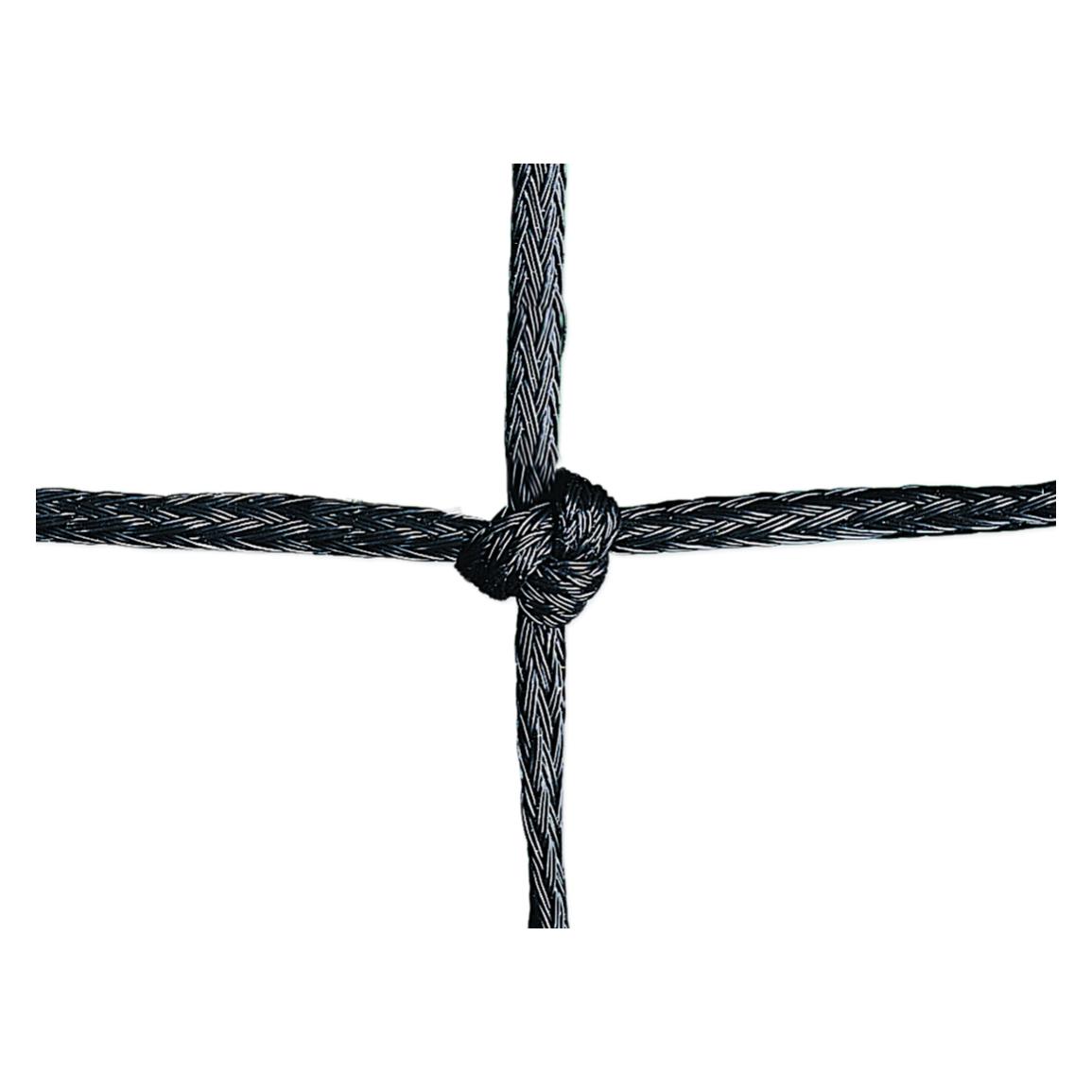 Kübler Sport Tennisnetz, Schwarz, 3 mm (904-06)
