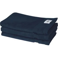 SCHÖNER WOHNEN Kollektion Gästehandtuch 3er-Set   ¦ blau ¦ Maße (cm): B: 30 H: 0,5