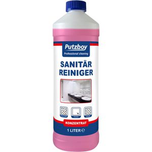 Putzboy Badreiniger Sanitär Reiniger, Konzentrat, auf spezieller Säurebasis, 1 Liter