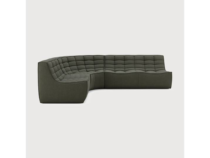 Ethnicraft N701 Modulares Sofa-Set 1-Sitzer