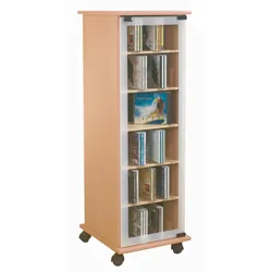 CD-Regal Valenza in Buchefarbe, B: 31 cm