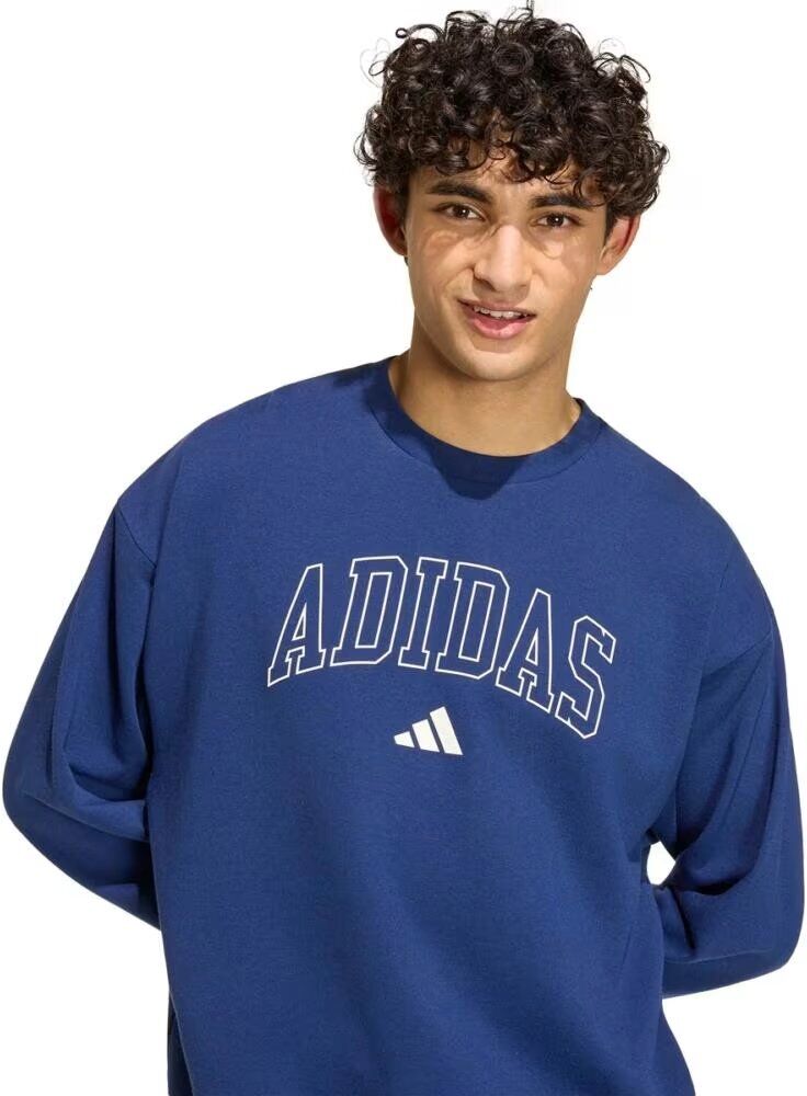 Adidas Sudadera De Hombre Azul M Hombre