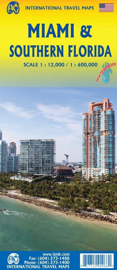Carte de voyage - Floride Sud & Plan de Miami   ITM