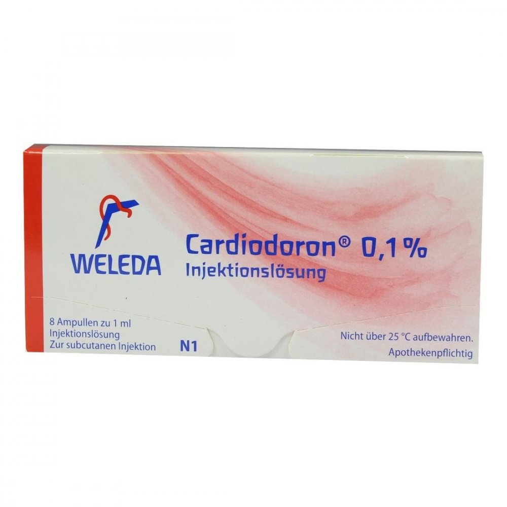 WELEDA AG Cardiodoron 0,10% Injektionslösung 01620325