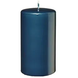 Kopschitz Kerzen Kerzen 4er Adventskerzen, Adventskranz Kerzen Set Blau Petrol, 80 x 60 mm, 4 Stück (1 Set)
