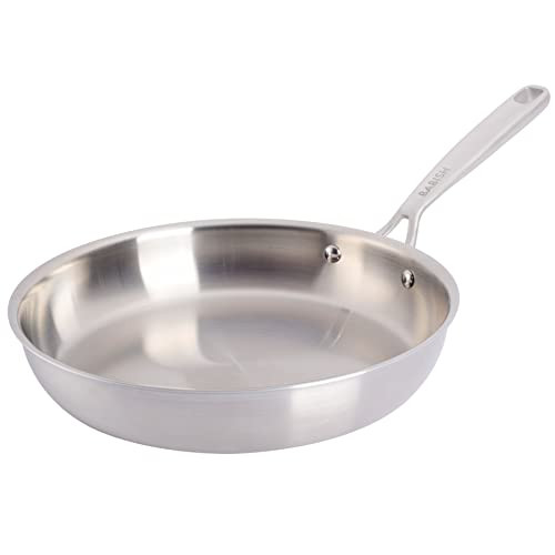 Babish Professionele Rvs Triply Rang Fry Pan 10 Inch