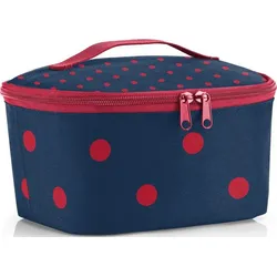 Coolerbag Pocket Mixed Kühltasche S gepunktet marineblau