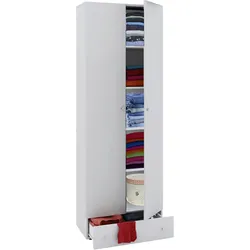 Mehrzweckschrank Vandol I Weiß 5-Fächer