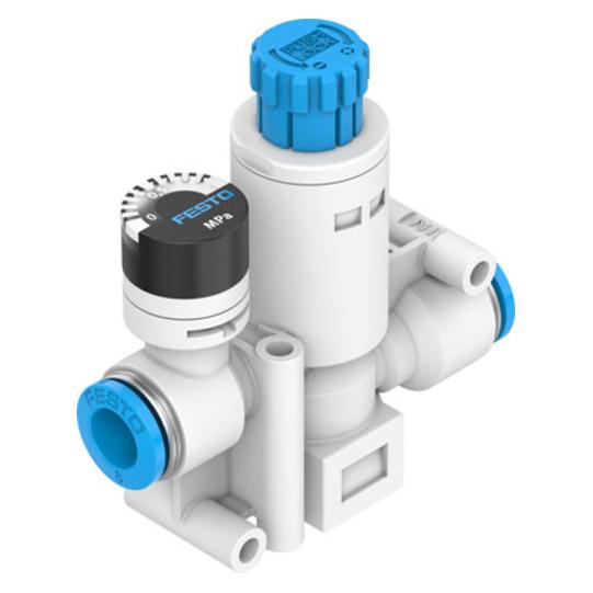 Festo Druckregler 8086003 VRPA-CM-Q4-E Gehäusematerial PBT 1 St. (8086003)