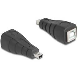 Delock USB 2.0 Adapter [1x USB 2.0 Stecker Mini-B - 1x USB 2.0 Buchse B] 67200