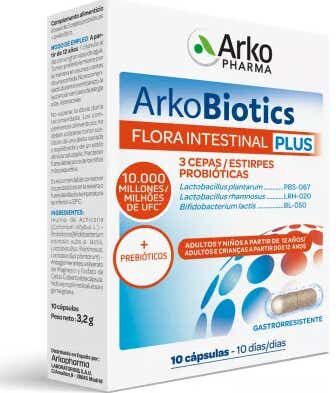 Arkopharma Arkobiotics Flora Intestinal Plus 10 caps