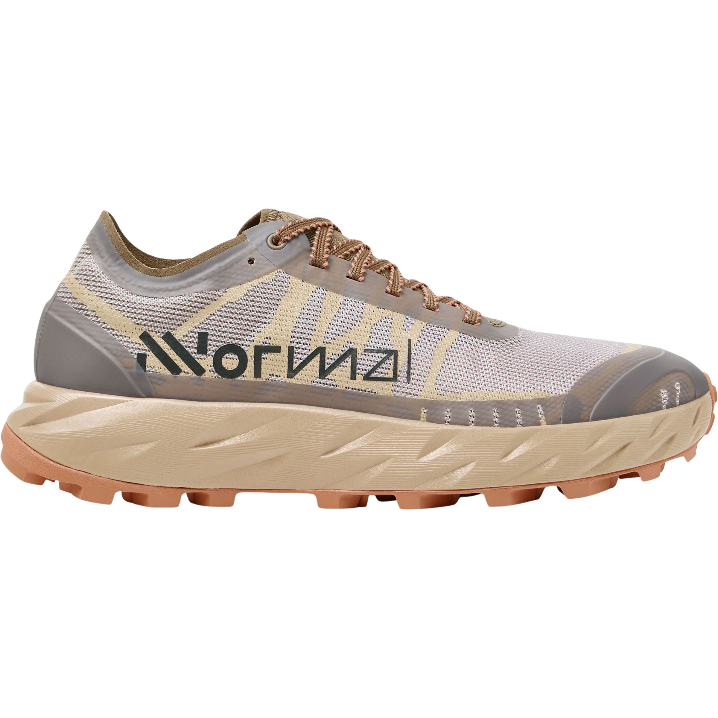 NNormal Kjerag Brut Trailrunningschuhe braun Größe 45 Trailrunning | Laufen