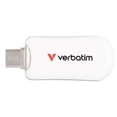 Verbatim Plectra USB-Stick 64GB Weiß 30228