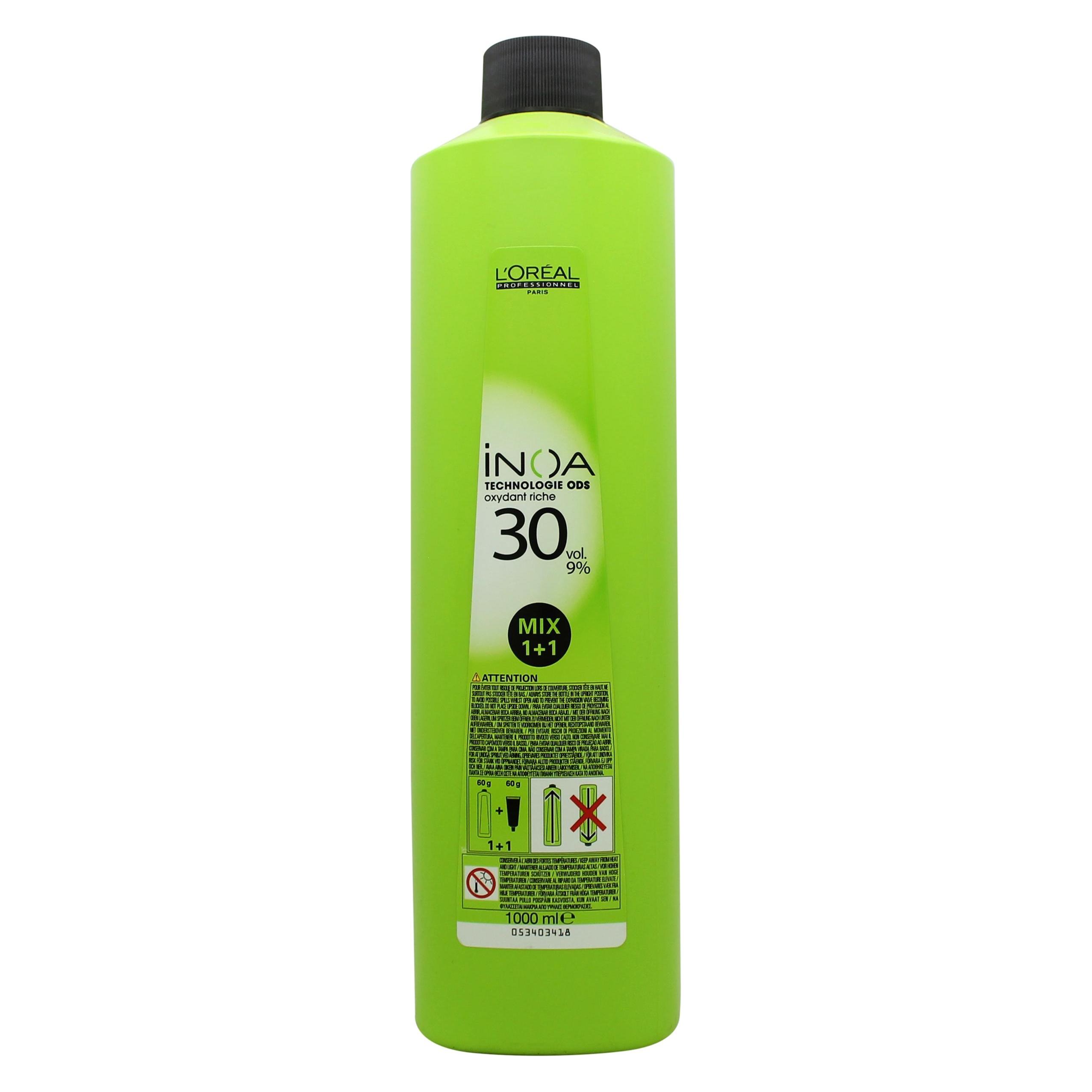 L'Oréal Professionnel INOA Reichhaltiges Oxidationsmittel 9% 1000ml (Mehrfarbig) (3474630417908)