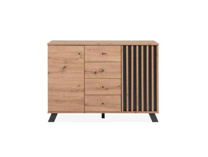 Liadomo Fedan Sideboard mit 2 Türen und 4 Schubladen Modern