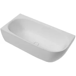 Hoesch iSENSI Eck-Badewanne 3969.010 160x75cm, linke Ausführung, 149 l, Überlaufschlitz
