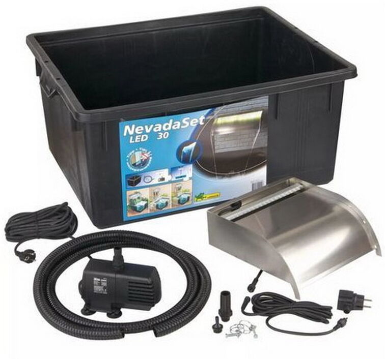 SET cascade design NEVADA 30 LED + pompe Ubbink
