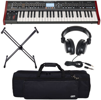 Behringer DeepMind 12 Bag/Stand Bundle noir