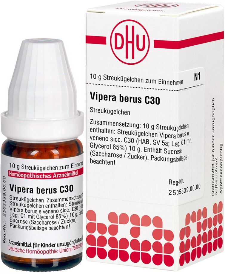 DHU Vipera Berus C30 Globuli