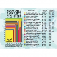 Mayday Games - Card Sleeve Size Finder - 7000 296735