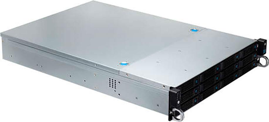 UNYKAch 80.20.12, Rack, Server, Schwarz, Silber, ATX, CEB, EEB, micro ATX, SGCC, 2U