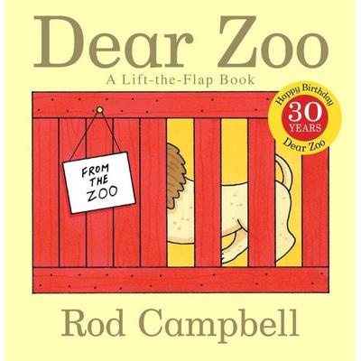 Dear Zoo, Gebundene Ausgabe von Rod Campbell, Simon & Schuster N.Y., 978-1-4169-4737-0