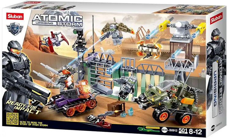 Atomic Storm : Robot Outpost 501 pcs - Sluban