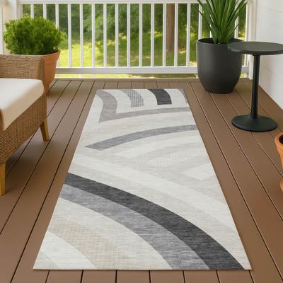Addison Rugs Machine Washable Indoor/ Outdoor Modern Jalen Chantille Rug