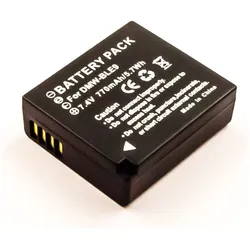 AGI Akku kompatibel mit Leica C-LUX 2018 kompatiblen - Akku - 750 mAh - Leica - 750 (Kamera Akku), Kamera Stromversorgung, Schwarz