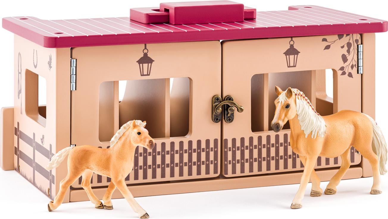 Faunica Stal met twee paarden