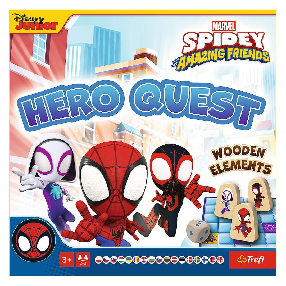 Trefl Hero Quest Spiderman Spidey-Spiel (02436)
