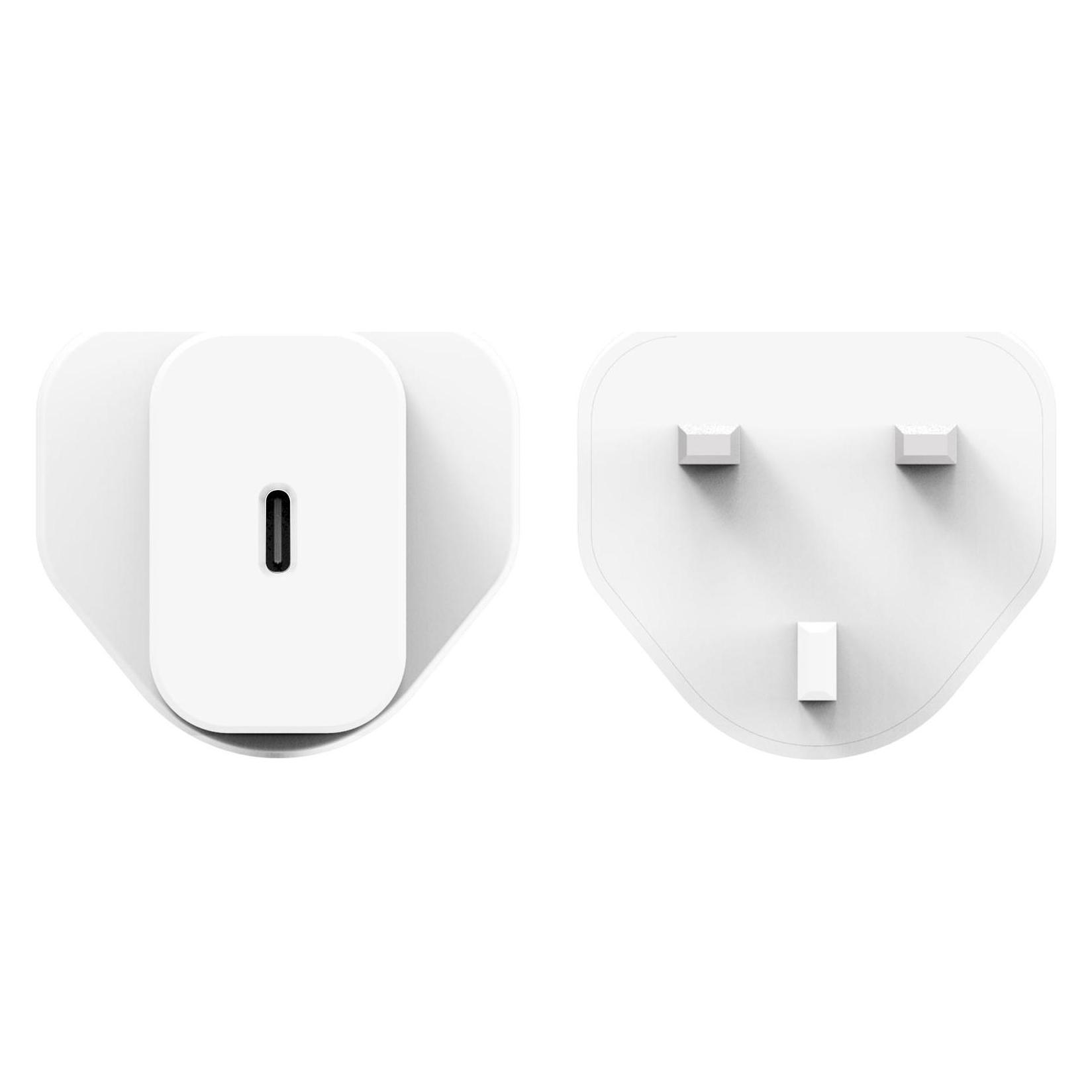 j5Create JUP1420 Chargeur Mural USB-C 20W - EU, Blanc, Intérieure, Secteur, 12 V, 3 A, Blanc (20 W, 1 Port) (JUP1420-FN)