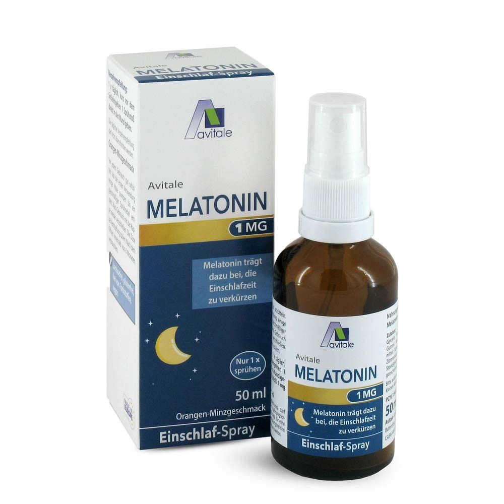 Melatonin 1 mg Einschlaf-Spray 50 ml Spray