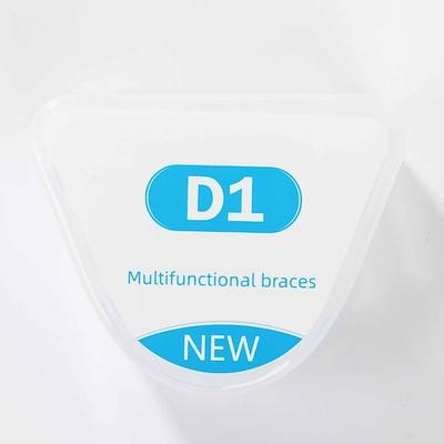 Nachtschiene zur Korrektur von Zahnfehlstellungen bei Erwachsenen, TPE-Zahnspange zur Behandlung von Über- und Unterbiss, Anti-Knirsch-Schiene für die Nacht, komfortable herausnehmbare Zahnschiene