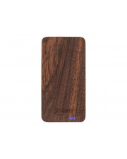 InLine woodplate Powerbank 5000 mAh 2.1 A USB auf Kabel: Micro-USB Walnussholz (01478S)