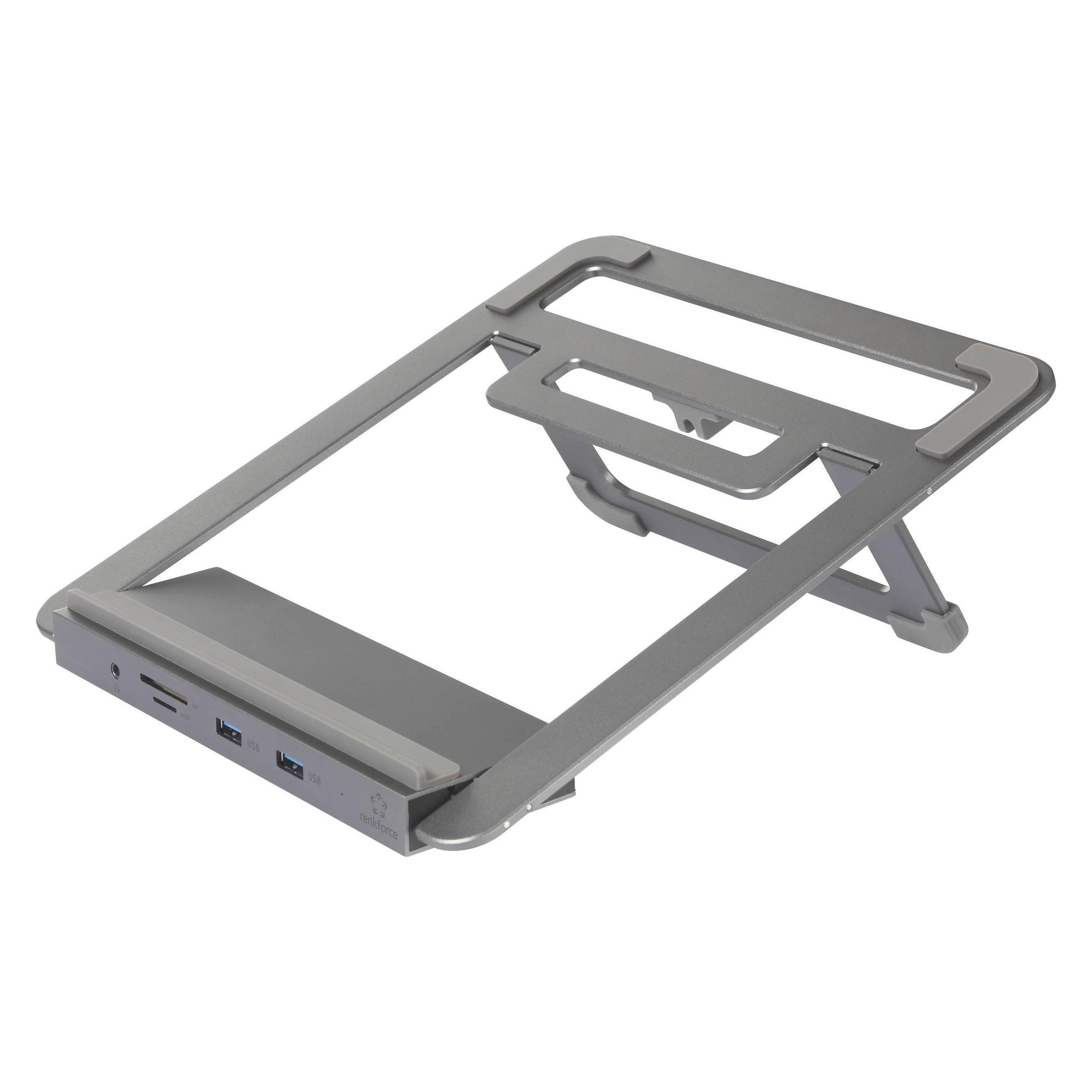 Renkforce USB-C 12-in-1 Laptop-Dockingständer (USB-C) (RF-5239194)