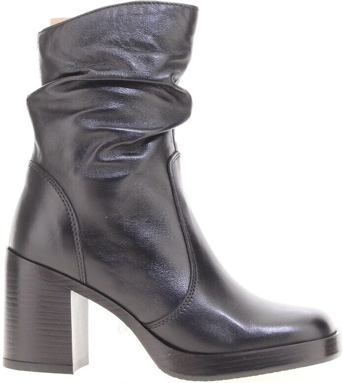MJUS Bottines en cuir, bout carré